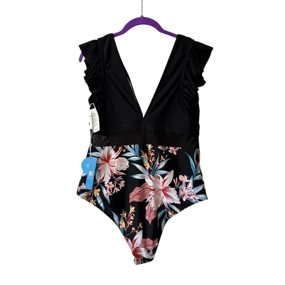 Capshe Other - Cupshe Women’s One-Piece Swimsuit, Floral M